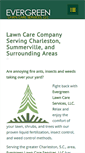 Mobile Screenshot of evergreenlawncare.info